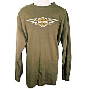 Vintage Harley Davidson Long Sleeve Shirt - Playa Del Carmen Mexico Size XXL-NWT